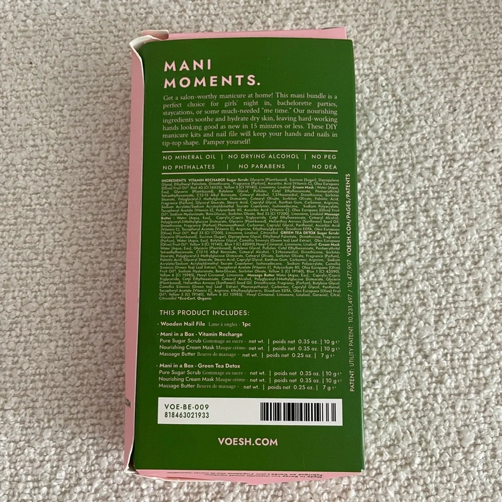 Voesh‎ Mani Moments Mani In A Box Duo
